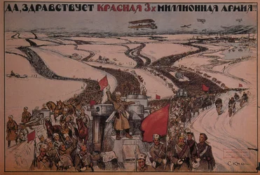 Lang leve het drie miljoen man sterke Rode Leger!, 1919