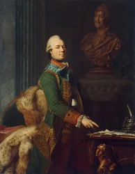 Portret van graaf Zakhar Chernyshov, ca. 1776