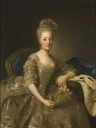 Portret van Hedwig Elisabeth Charlotte van Holstein-Gottorp 1759-1818, 1774