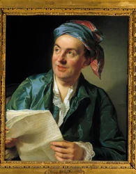 Portret van Jean François Marmontel (1723-1799) Schrijver