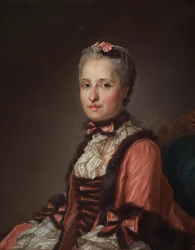 Portret van prinses Maria Josepha van Saksen 1731-1767, 1776