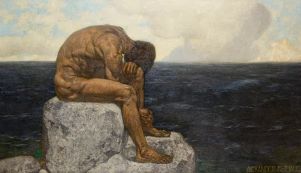 Odysseus Verlangend naar huis, voor 1924