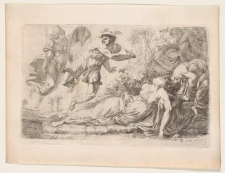 Perseus en de slapende Medusa