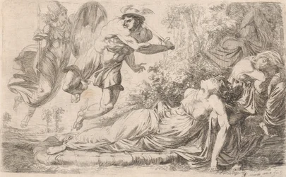 Perseus en de slapende Medusa
