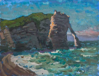 Normandië, Étretat, Studie 2