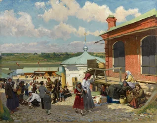 Uitzicht op Plyos, 1918