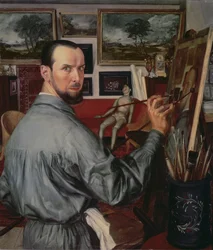 Zelfportret, 1917