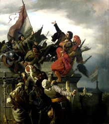 Het zelfopoffering van Titusz Dugovics