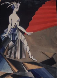Salomé. Kostuumontwerp voor het toneelstuk Salomé door O. Wilde, 1917
