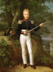 Henri, Comte de Chambord, Duc de Bordeaux, troonpretendent uit de oudere Bourbon-lijn, zoon van Charles-Ferdinand, Duc de Berry