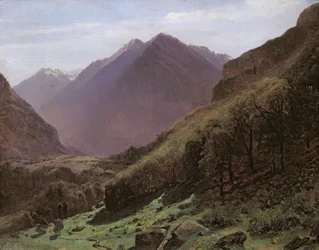Bergstudie, c.1840-43