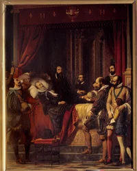 De dood van koning Hendrik IV van Frankrijk