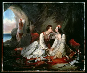 Don Juan en Haidee, c.1833