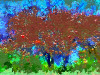 Fruitboom,2020,(gemengde techniek)