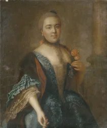 Portret van gravin Elizabeth Vorontsova