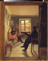 Het atelier van de gebroeders Chernetsov