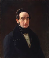 Portret van de schrijver Ivan Panayev (1812-1862)
