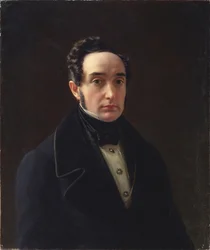 Portret van Vladimir Ivanovich Panayev 1792-1859