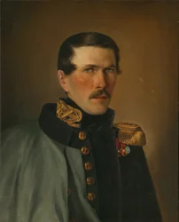 Portret van een Marineofficier