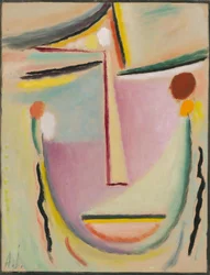 Abstract hoofd