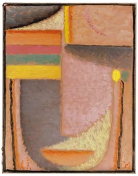 Abstract hoofd: Parthenon, 1932