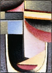 Abstract Hoofd: De Beker Ging aan Mij Voorbij, 1929