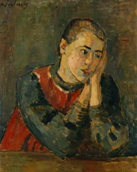 Kind met geschoren hoofd, 1906