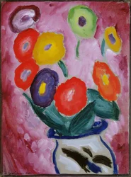 Floraal stilleven, 1915