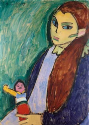 Meisje met Pop, 1910
