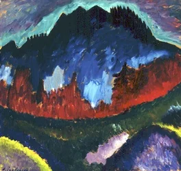 Landschap bij Oberstdorf
