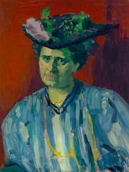 Portret van Hedwig Kubin
