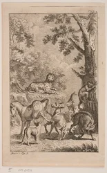 De panter, het paard en andere dieren