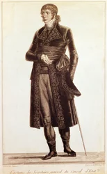Kostuum van de secretaris-generaal van de Raad van State, c.1804-10