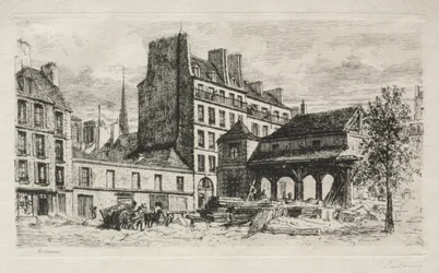 Kalvermarkt in sloop