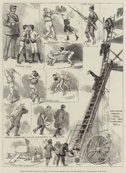 Groot militair aanval bij de Royal Albert Hall, ten behoeve van het Egyptische oorlogsfonds