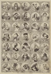 Hoofden van de Pantomimes