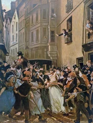 De arrestatie van Charlotte Corday