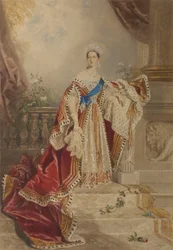 Dutch: Koningin Victoria van Engeland Queen Victoria of England