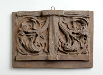 Maquette voor het Dubbele Paneel van Bladwerk voor de Kroon op de Figuur van Liefdadigheid op het Alexandria Memorial, c.1932