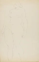 Staand naakt