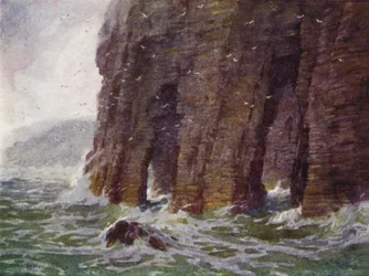 Kathedraal Kliffen, Achill Eiland