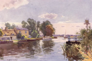 Horning Ferry, aan de Bure, Norfolk