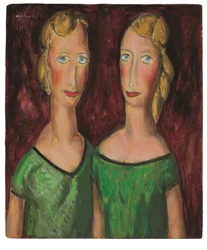 Twee Zusters in Groen, ca. 1920