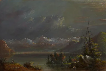Meergezicht – Rocky Mountains