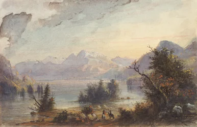 Meerscène, Rocky Mountains, c.1837