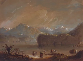 Meer, Wind River Mountains, c.1837