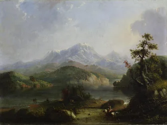 Landschap in de Rocky Mountains, Wind River Mountains