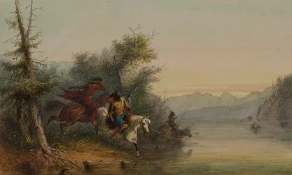 Slangenindianen: Een rivier doorwaden