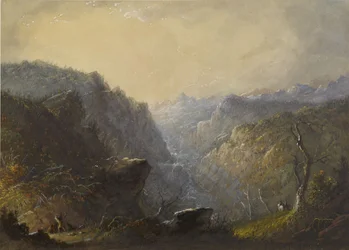 Wild landschap (het aanleggen van een voorraadplaats)