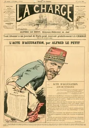 Omslag van La Charge (1888), Satiriek in Kleuren